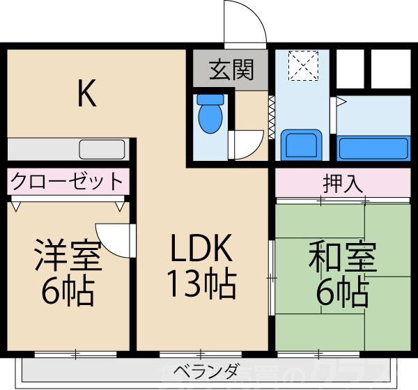 サンクラスタの間取り