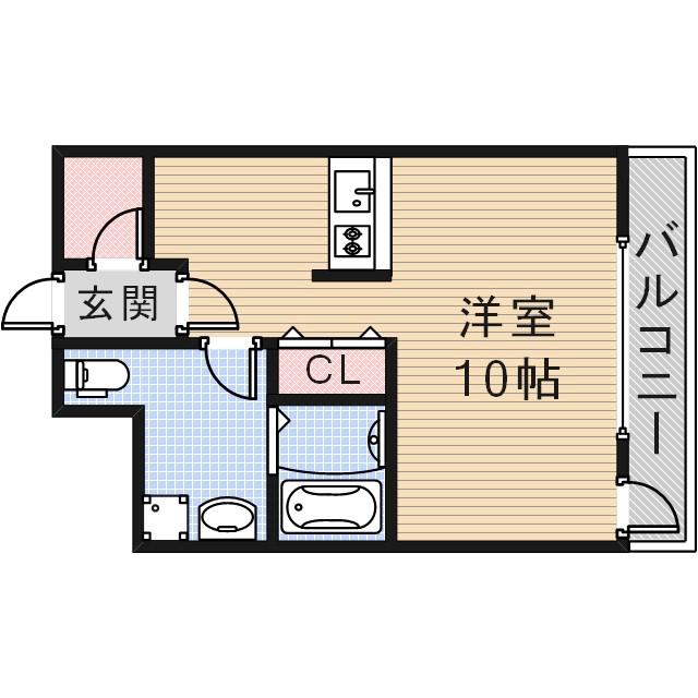 レオンズビルの間取り
