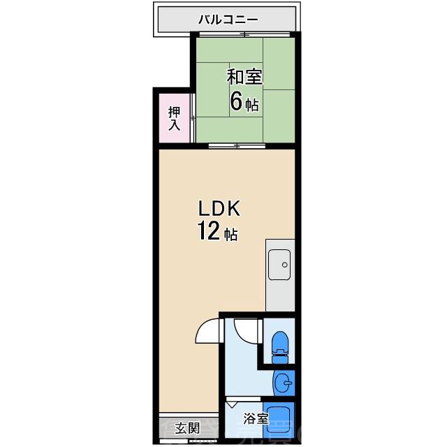 菅又マンションの間取り