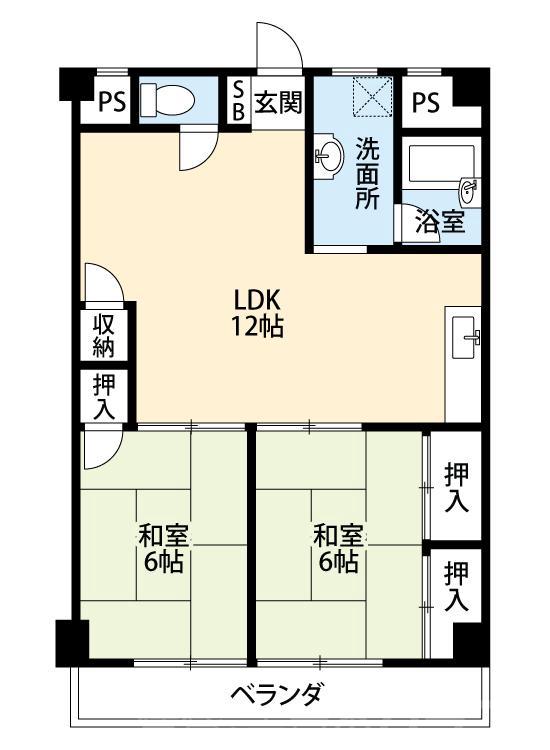 メゾン香里の間取り
