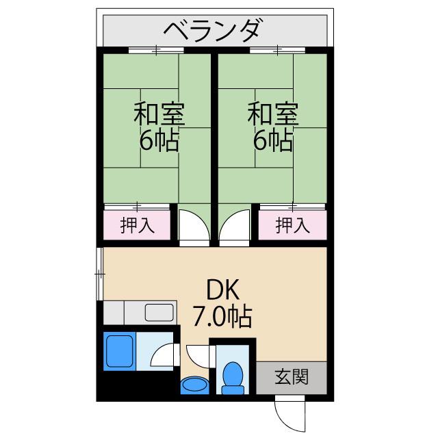 第一八幸マンションの間取り