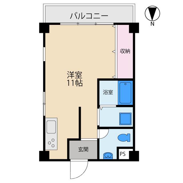 香里ケ丘ビルの間取り