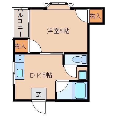 コスモハイツの間取り