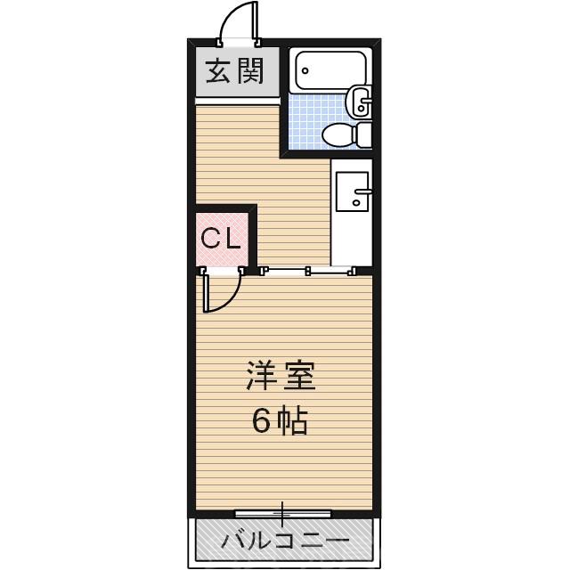 ロイヤルハイム石津の間取り