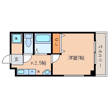 M’PLAZA香里参番館の間取り