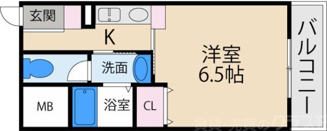 アーバンコート香里園の間取り