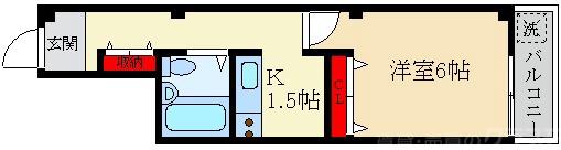 メゾンスカーレットの間取り