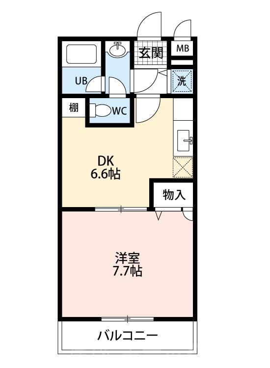 フジパレス池田の間取り