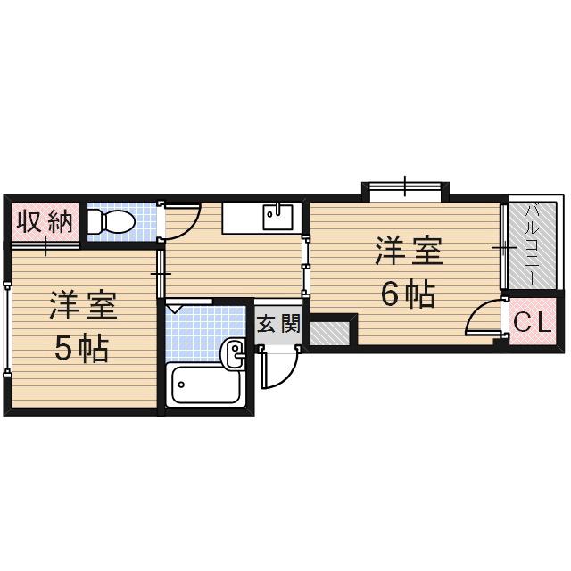 レジーナの間取り