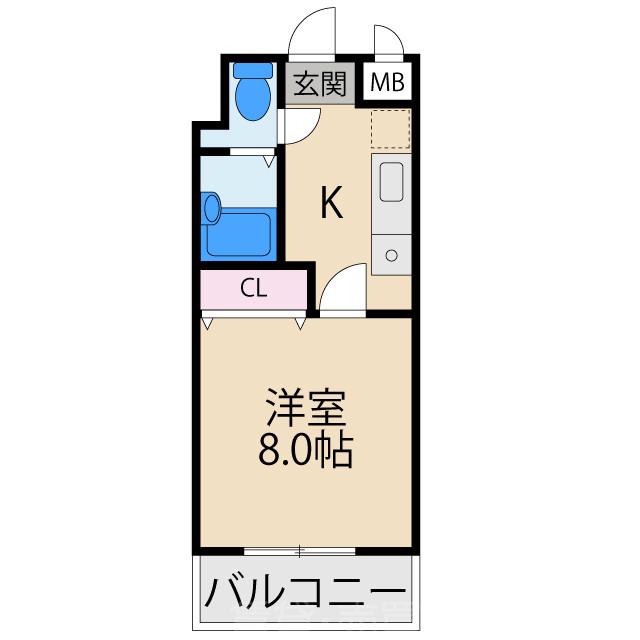 レコルト香里の間取り