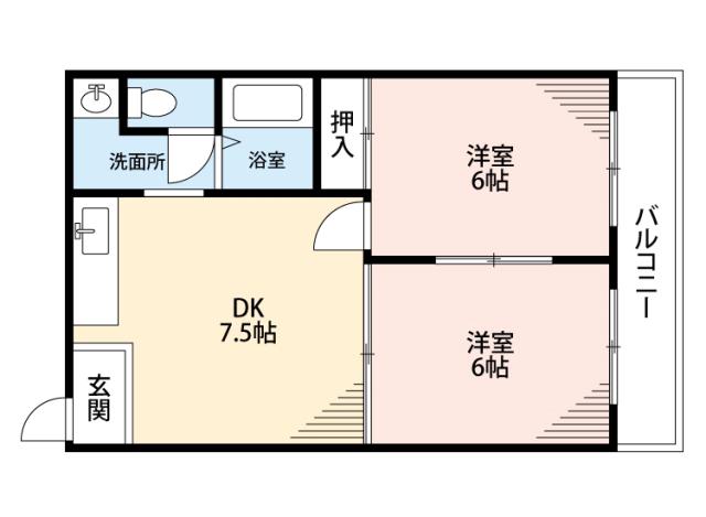 オスカー桜木の間取り