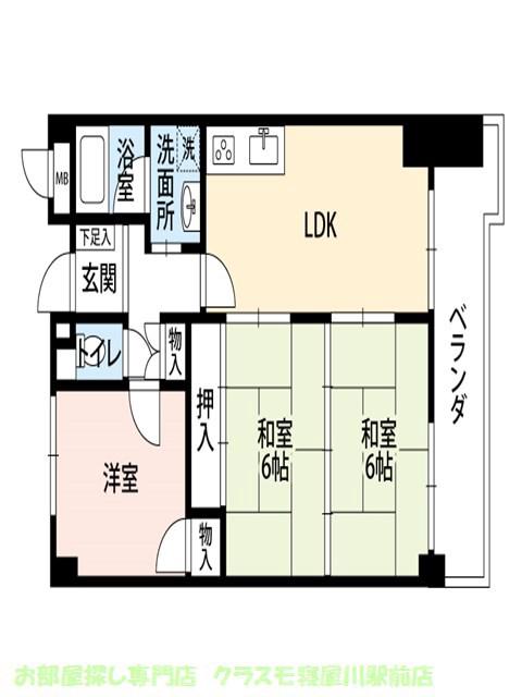 チェリーコートの間取り