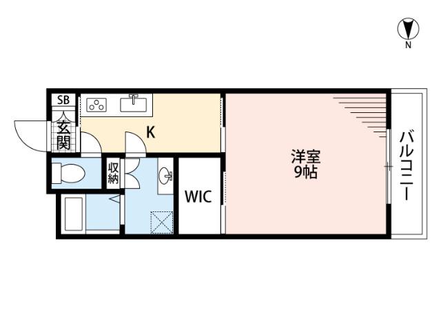 前川コーポの間取り