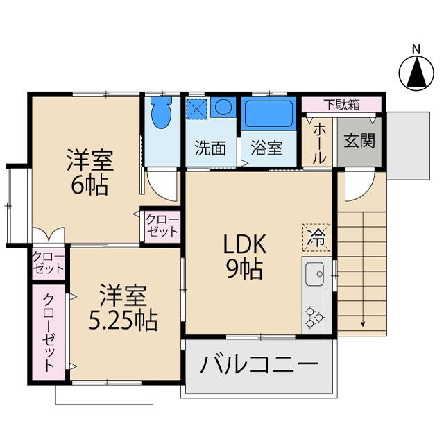 クレヨンハウスの間取り