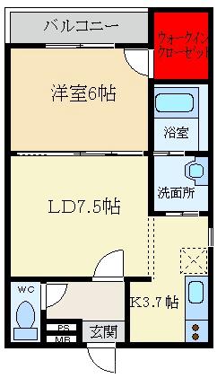 フジパレス萱島の間取り