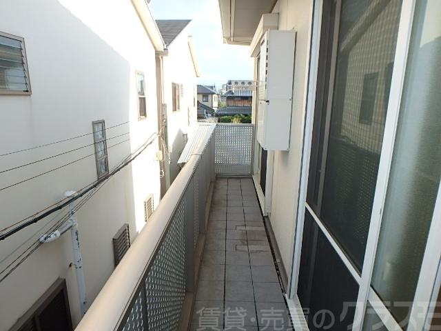 12/25 バルコニー