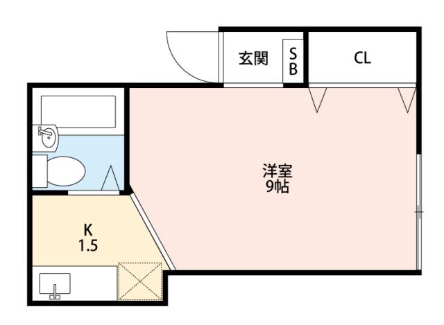サンセルジュ香里園の間取り