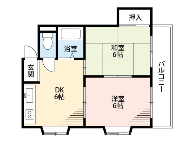 チェリーハイム石津Ⅰの間取り