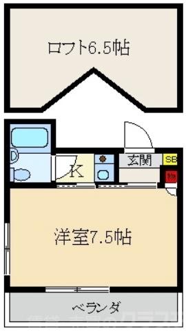 エムケイ6香里園の間取り