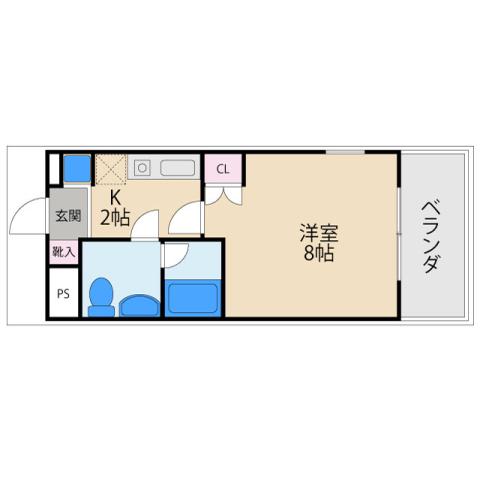 ブランボナールの間取り