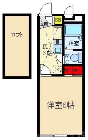 レオパレス池北の間取り