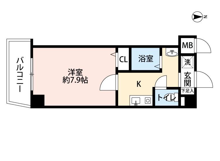 M’PLAZA香里五番館の間取り