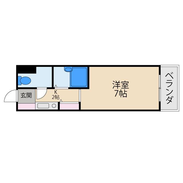 ブルグリンコート香里園の間取り