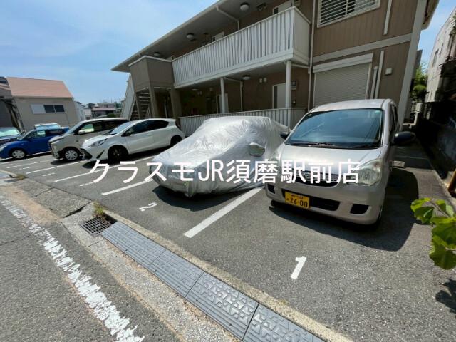 4/13 駐車場