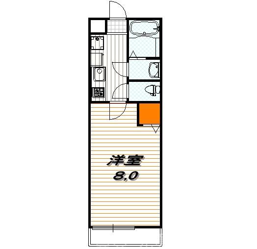 COCO三条天神川の間取り