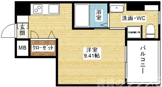 FEEL三国の間取り