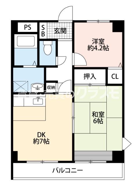 伊東マンションの間取り