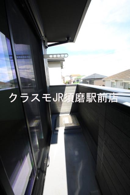 12/24 バルコニー