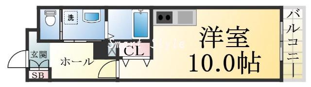 S-FORT神戸神楽町の間取り
