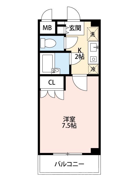 ソレイユ畷の間取り