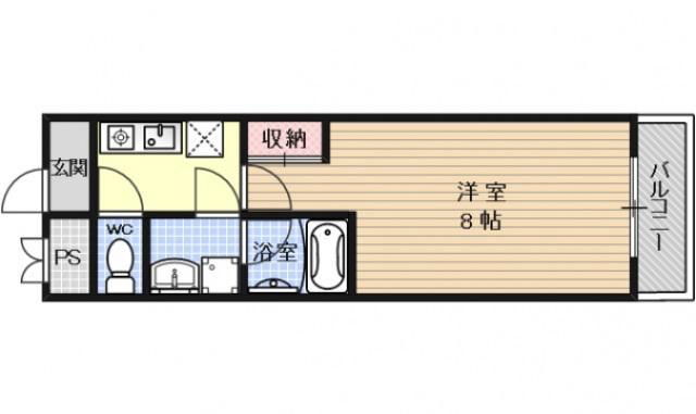 グレイス西京極の間取り