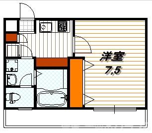 四番町の完工年月(2015年9月)築の賃貸マンションの間取り