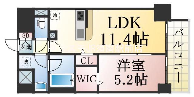 precioso神戸の間取り