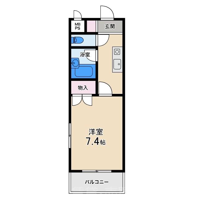 パークテラス香里の間取り