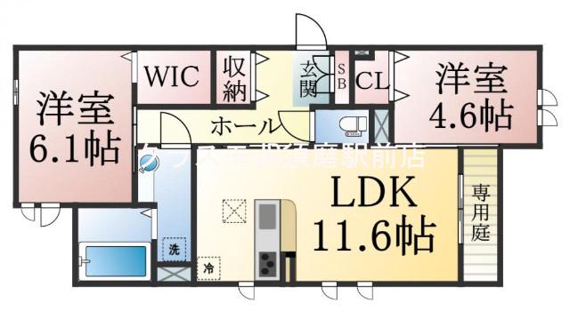 ラーク菅ノ口の間取り