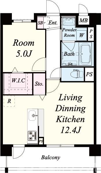 グランツ京都南の間取り