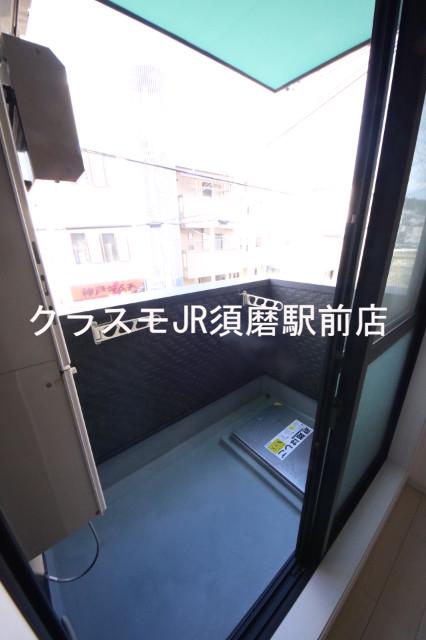 12/27 バルコニー