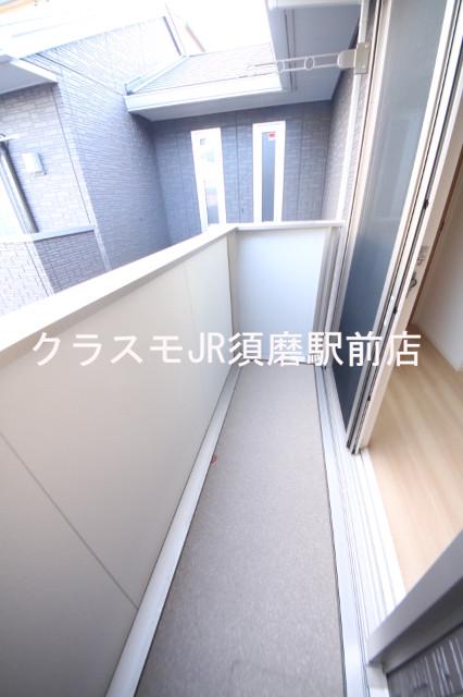 12/24 バルコニー