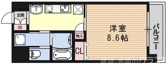 5S京都五条(ファイブエス京都五条)の間取り