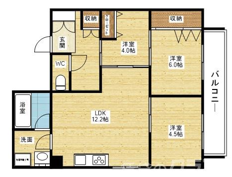 SSK North Osakaの間取り