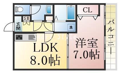 坂上コーポラスの間取り