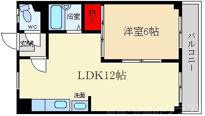 北島ハイツの間取り