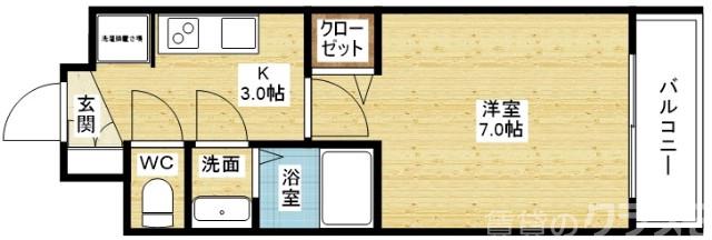 プレサンス新大阪イオリアの間取り