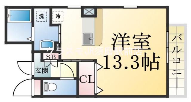 離宮前町の完工年月(2011年3月)築の賃貸アパートの間取り