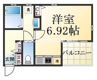 H.Cフラッツ須磨関守の間取り