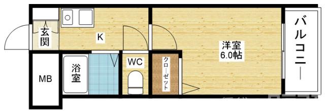 ノルデンハイム小松の間取り